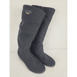 Mephisto Air Jet Gore-Tex Boots Knee High Stretch Women's Size 5 100% Caoutchouc